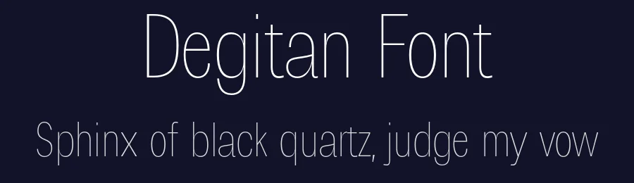 Degitan Font by Propertype — Sans Serif Font — thumbnail 2