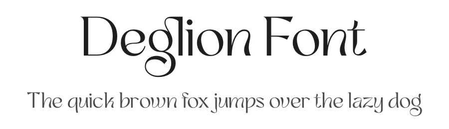 Deglion Font by Almarkha Type — Serif Font