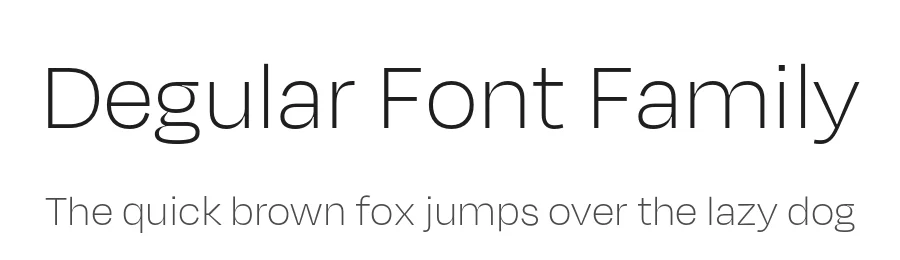 Degular Font Family by James Edmondson — Sans Serif Font