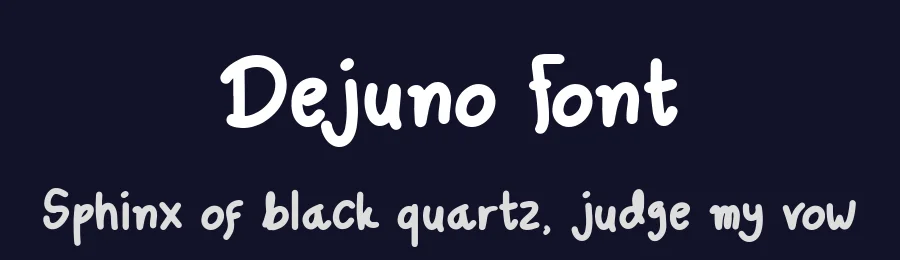 Dejuno Font by Balevgraph Studio — Decorative Font — thumbnail 2