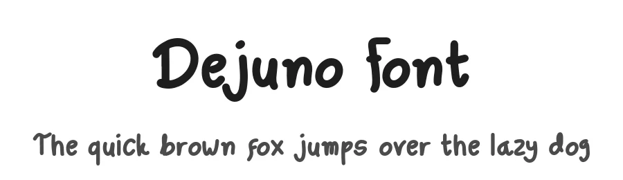 Dejuno Font by Balevgraph Studio — Decorative Font