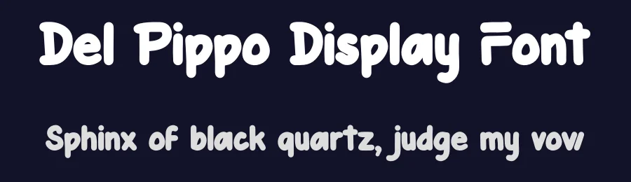 Del Pippo Display Font by Rachmad bagus f — Decorative Font — thumbnail 2