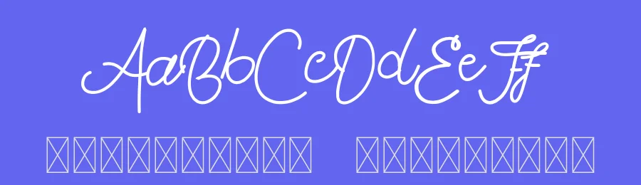 Delafinka Cursive Handwritten Font by edricstudio — Decorative Font — thumbnail 3