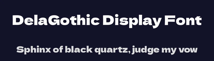DelaGothic Display Font by syakuzen — Display Font — thumbnail 2