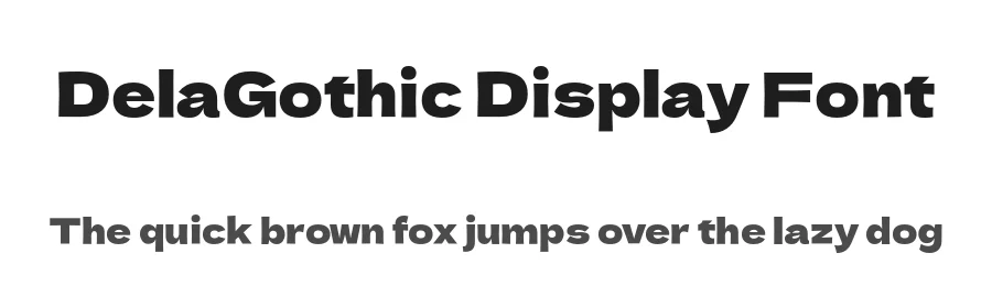 DelaGothic Display Font by syakuzen — Display Font
