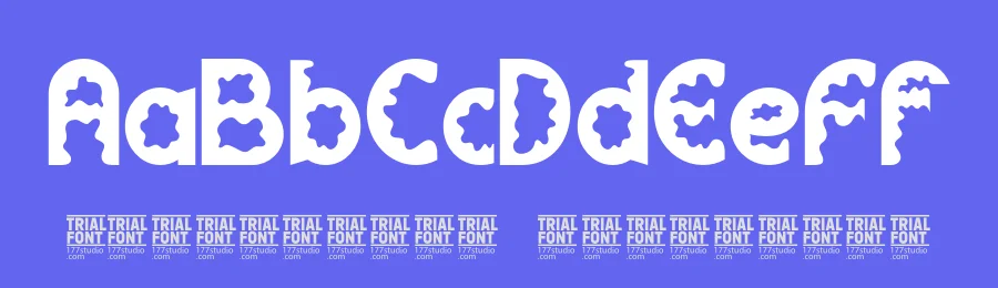 Deliberate Projection – Display Font by 177Studio — Display Font — thumbnail 3