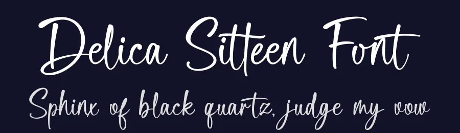 Delica Sitteen Font by Basnistudio — Script Handwritten Font — thumbnail 2