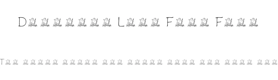 Delicate Line Free Font by Letterlays — Display Font
