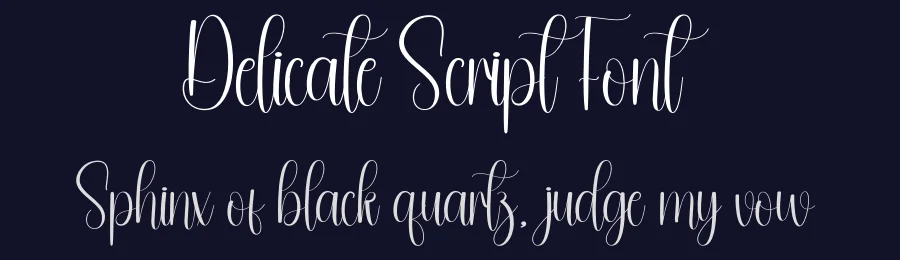 Delicate Script Font by andikastudio — Script Handwritten Font — thumbnail 2