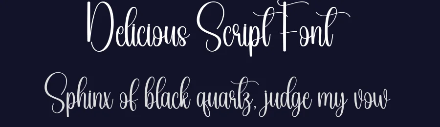 Delicious Script Font by andikastudio — Script Handwritten Font — thumbnail 2