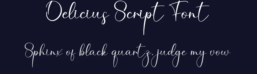 Delicius Script Font by creativeletter — Script Handwritten Font — thumbnail 2