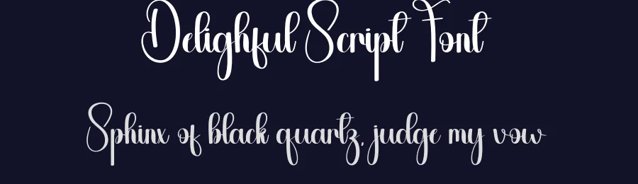 Delighful Script Font by andikastudio — Script Handwritten Font — thumbnail 2