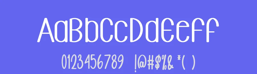 Delight Alphabet Display Font by freshtypeink — Display Font — thumbnail 3