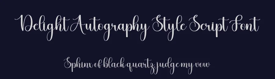 Delight Autography Style Script Font by freshtypeink — Script Handwritten Font — thumbnail 2