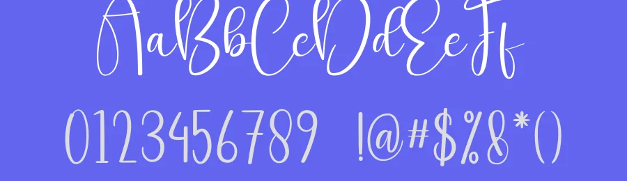 Delight Birthday – New Style Handwritten Font by creativeletter — Script Handwritten Font — thumbnail 3