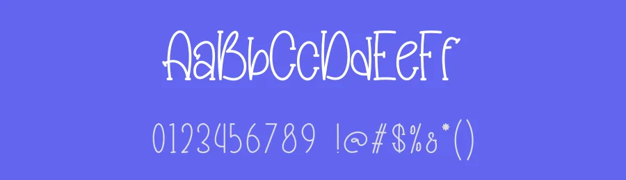 Delight Rainday Display Font by creativeletter — Display Font — thumbnail 3