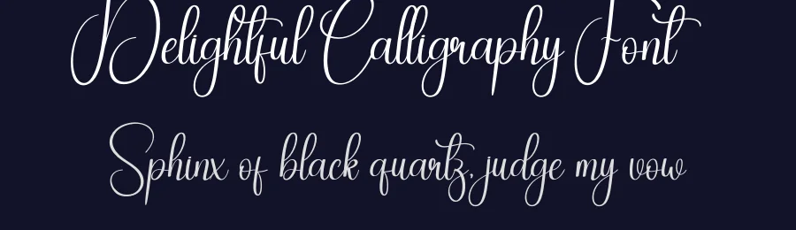 Delightful Calligraphy Font by andikastudio — Script Handwritten Font — thumbnail 2