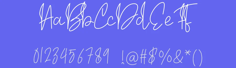 Delightful Handwritten Font by creativeletter — Script Handwritten Font — thumbnail 3