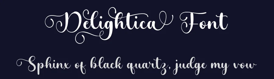 Delightica Font by Timur type — Script Handwritten Font — thumbnail 2