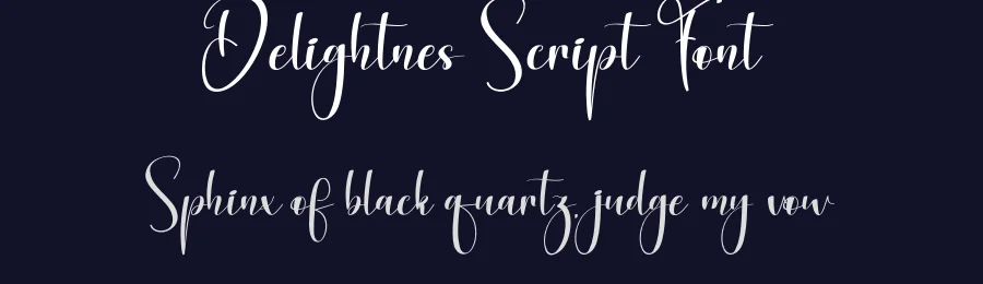Delightnes Script Font by andikastudio — Script Handwritten Font — thumbnail 2