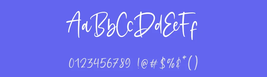 Delighty Handwritten Font by balpirick — Script Handwritten Font — thumbnail 3