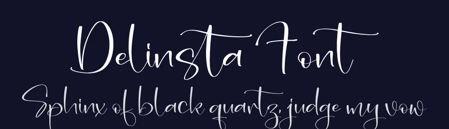 Delinsta Font by letterfabric — Script Handwritten Font — thumbnail 2