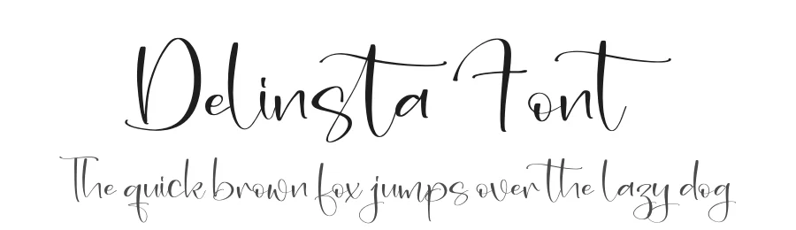 Delinsta Font by letterfabric — Script Handwritten Font