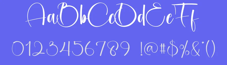 Delisha Calligraphy Script Font by creativeletter — Script Handwritten Font — thumbnail 3