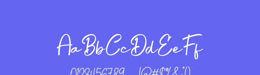 Della Morgan Font by SlideShoot — Script Handwritten Font — thumbnail 3
