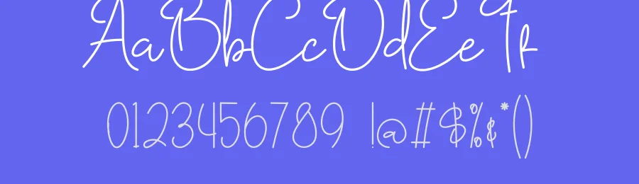 Dellinda Signature Script Font by creativeletter — Script Handwritten Font — thumbnail 3