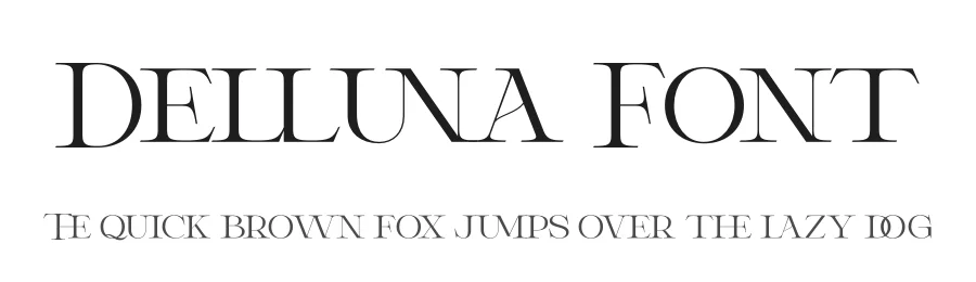Delluna Font by Krismagraph — Serif Font