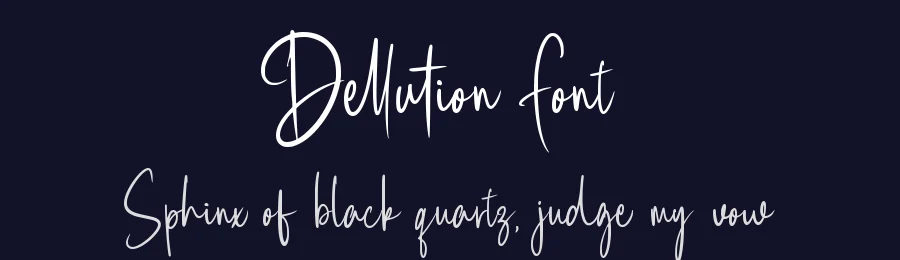 Dellution Font by Nox Studio — Script Handwritten Font — thumbnail 2