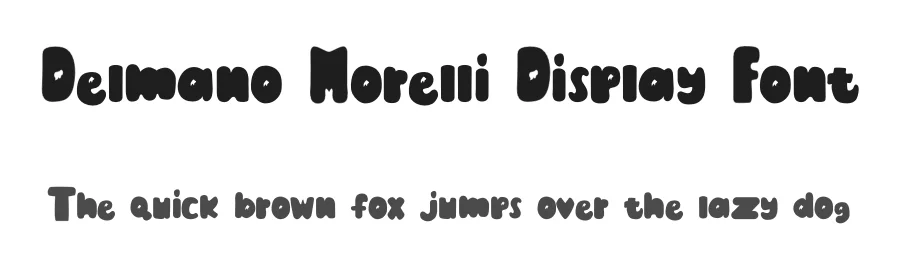 Delmano Morelli Display Font by jetsmax — Decorative Font
