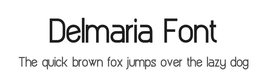 Delmaria Font by Gracetypestudio — Sans Serif Font