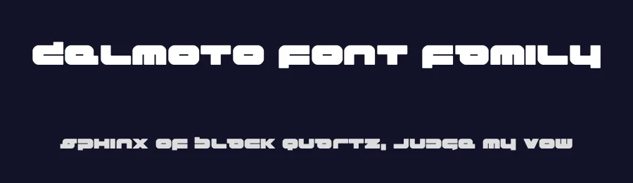 Delmoto Font Family by Iconian Fonts — Display Font — thumbnail 2