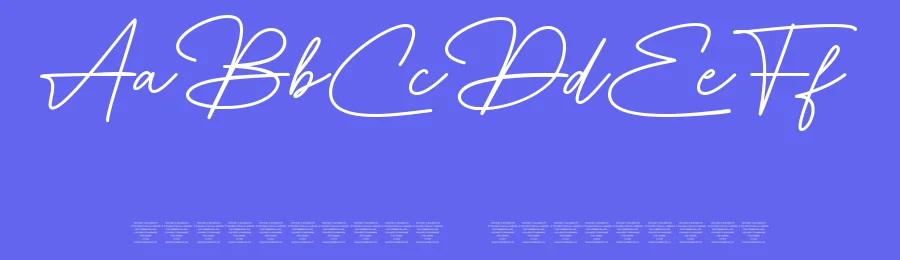 Delphin Font by Typebae — Script Handwritten Font — thumbnail 3
