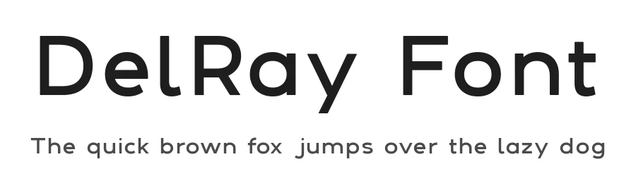 DelRay Font by Surplus Type Co — Sans Serif Font