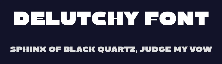 Delutchy Font by Tiptop Graphic — Display Font — thumbnail 2