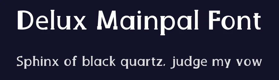 Delux Mainpal Font by inermediaSTUDIO — Slab Serif Font — thumbnail 2