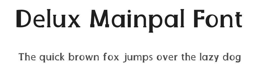 Delux Mainpal Font by inermediaSTUDIO — Slab Serif Font
