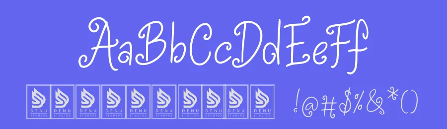 Delviyani Letter Font by Denustudios — Script Handwritten Font — thumbnail 3