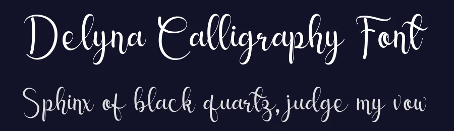Delyna Calligraphy Font by letterenastudios — Script Handwritten Font — thumbnail 2