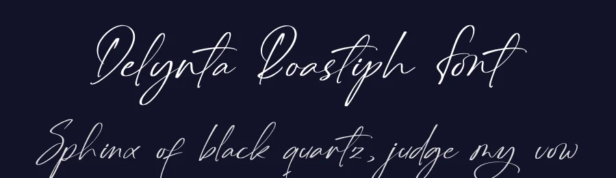 Delynta Roastiph Font by letterenastudios — Script Handwritten Font — thumbnail 2