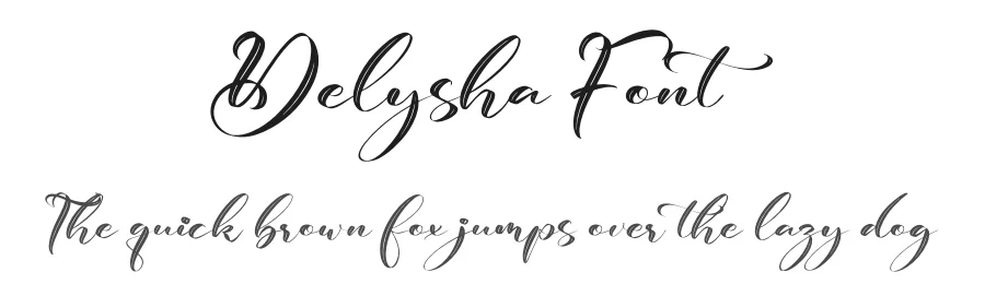 Delysha Font by letterfabric — Script Handwritten Font
