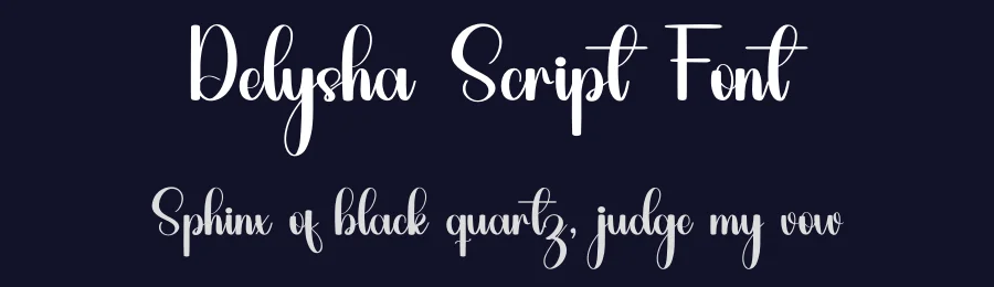 Delysha Script Font by inermediaSTUDIO — Script Handwritten Font — thumbnail 2