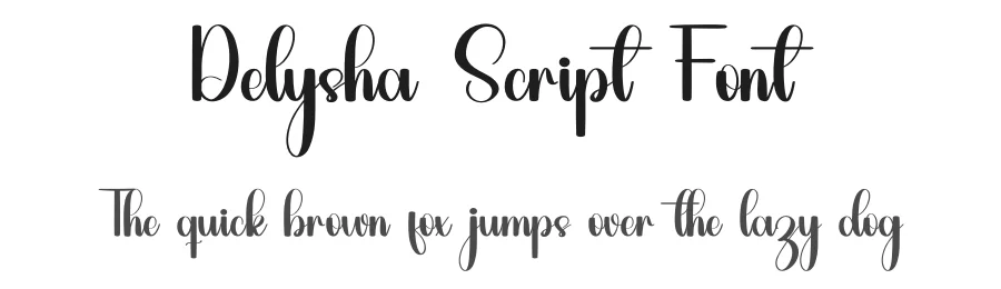 Delysha Script Font by inermediaSTUDIO — Script Handwritten Font