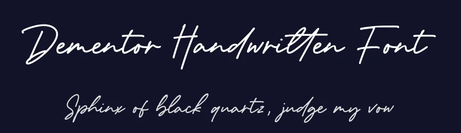 Dementor Handwritten Font by balpirick — Decorative Font — thumbnail 2