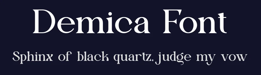 Demica Font by ErmediaStudio — Serif Font — thumbnail 2