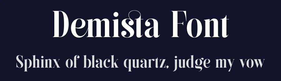 Demista Font by TypeLogue — Serif Font — thumbnail 2