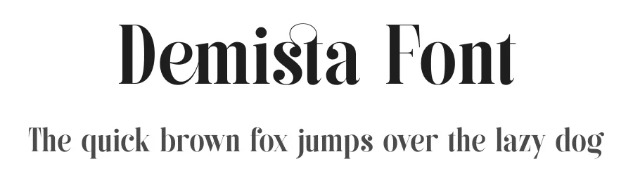 Demista Font by TypeLogue — Serif Font